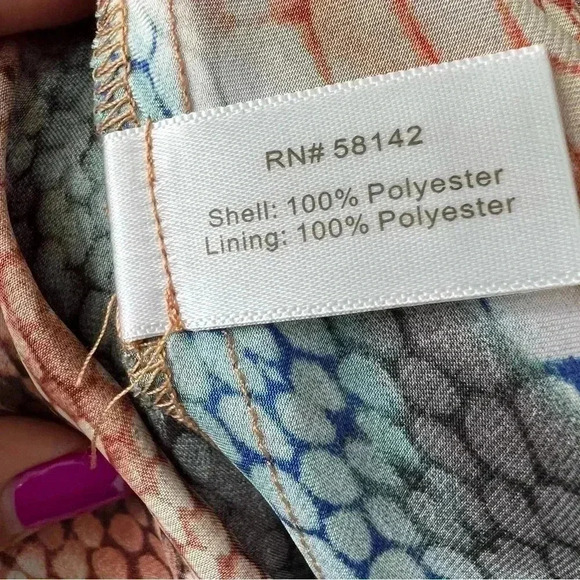 Boston Proper Snake print Criss Cross Open Back High Slit Belted Maxi dress Sz 8 - Picture 12 of 16